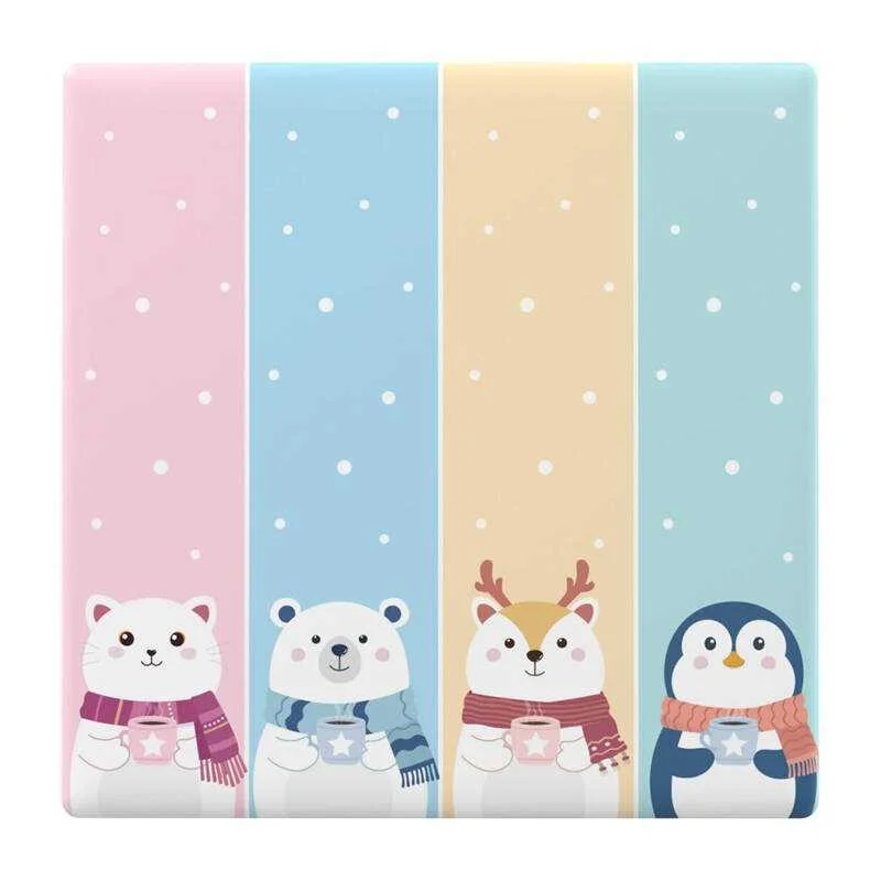 Decorative Cover / Cap For The T5 Sonoff Cartoon 4c Touch Switch.