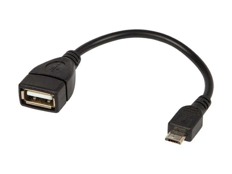 Cabo Adaptador de Tomada Usb a para Micro Tomada Usb