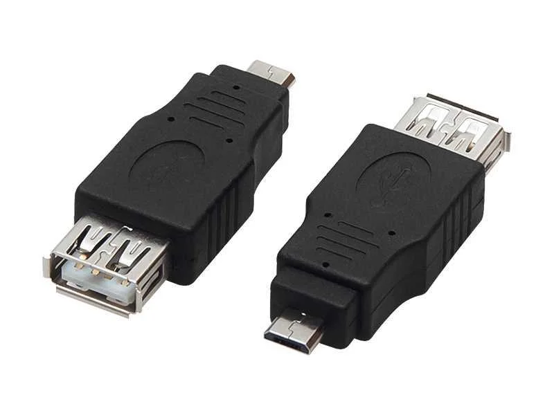 Adaptador de Tomada Usb para Ficha Micro Usb