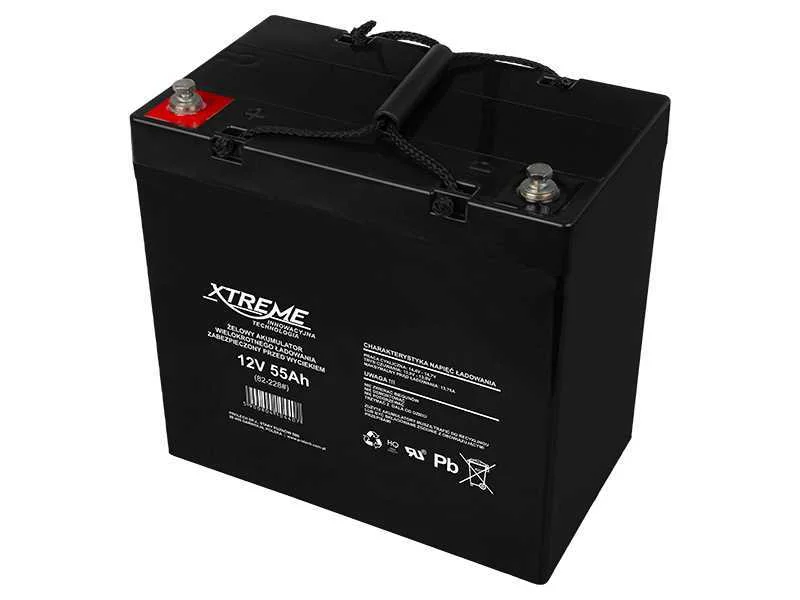 Bateria Gel 12v 55ah Xtreme