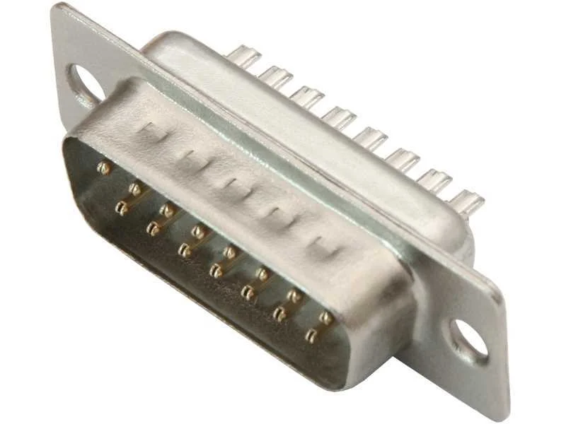 Ficha D-Sub Db15M para cabo