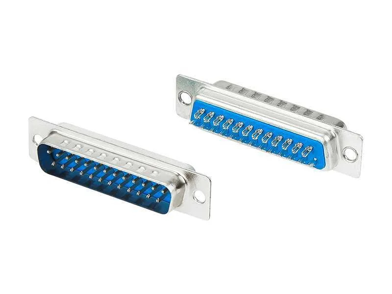 Ficha D-Sub Db25M para cabo