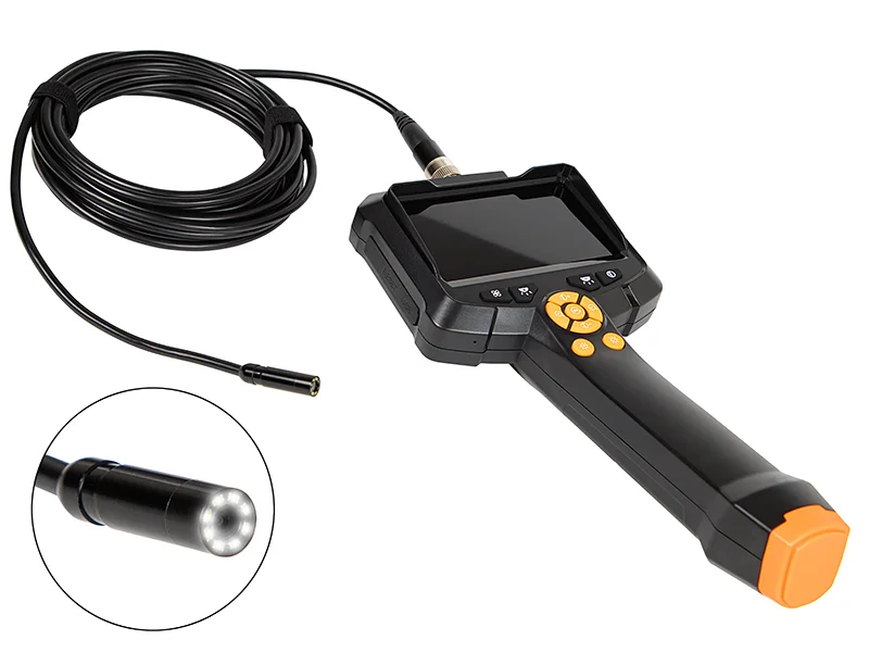 Câmara de lente única para endoscópio 8mm 5m Lcd .