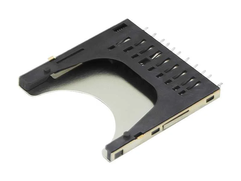 Ranhura para placa de montagem de cartão SD Preto