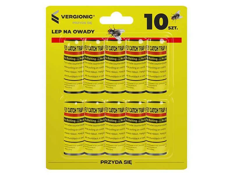 Varas para moscas e insectos 10pcs