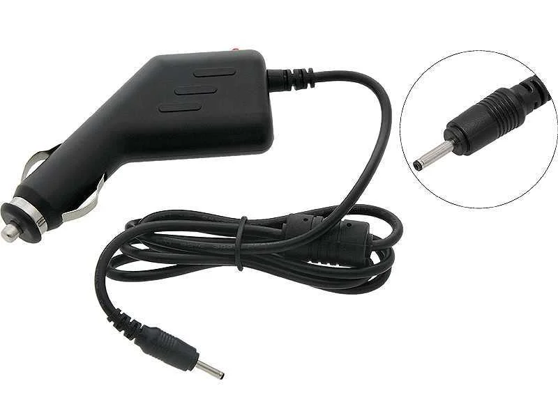 Carregador para Automóvel 5v/1,5awatt Ficha Dc Reta 0,7/2