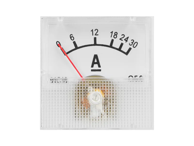 Amperímetro analógico Square Mini 30a +