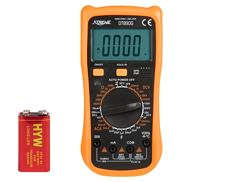 Medidor digital Dt890g Xtreme