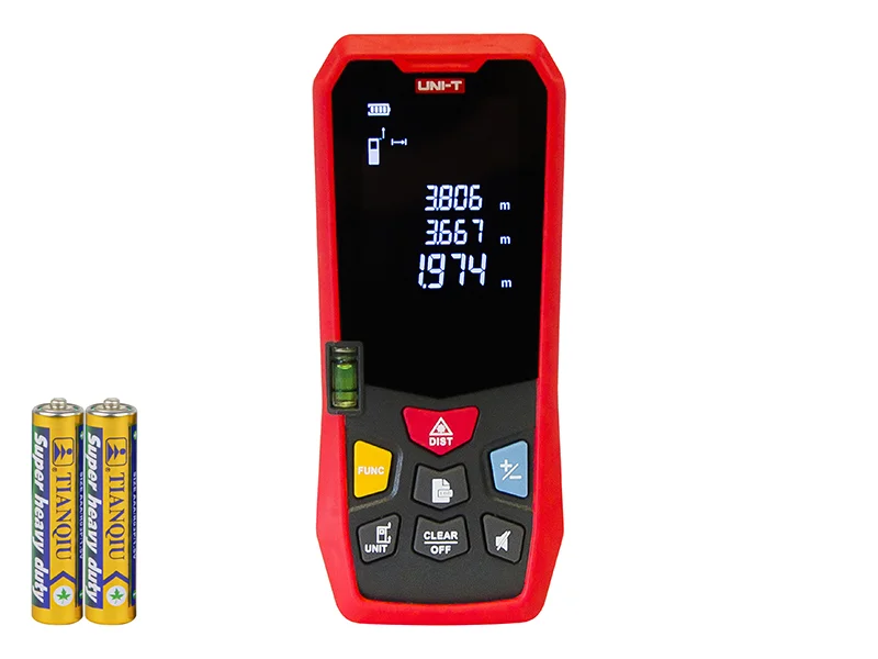 Medidor de distância laser Lm50 Uni-T