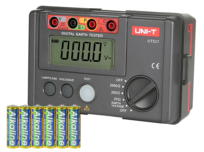 Ut521 Medidor de resistência de terra Uni-T