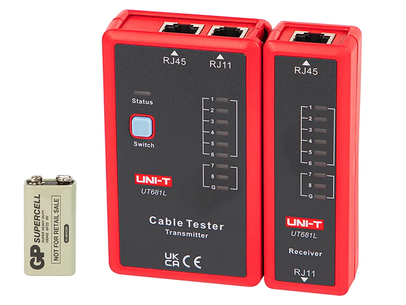 Miernik Ut681l Uni-T Tester Lan