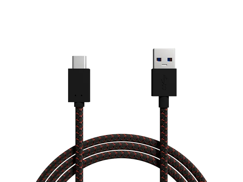 Usb 30 a - Usb-C 1m conetor trançado Bl