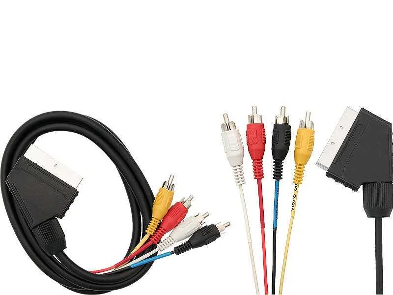 Conector Euro-4 Rca 1,5 M Hq