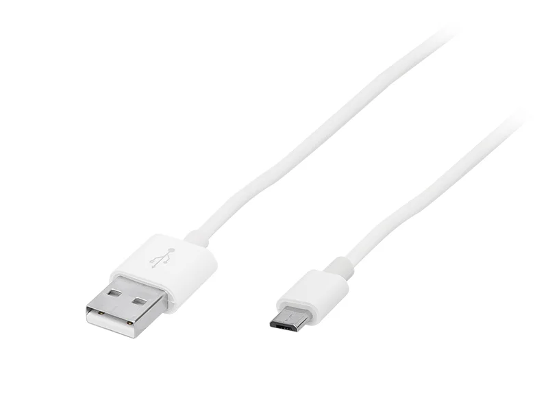 Ligação USB a - Micro B 10m Branco Hq1 Blister