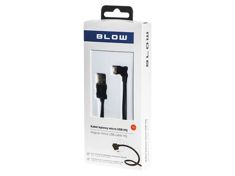 Liga&ccedil;&atilde;o Usb a - Micro B 1,0m Cat Preto Gold