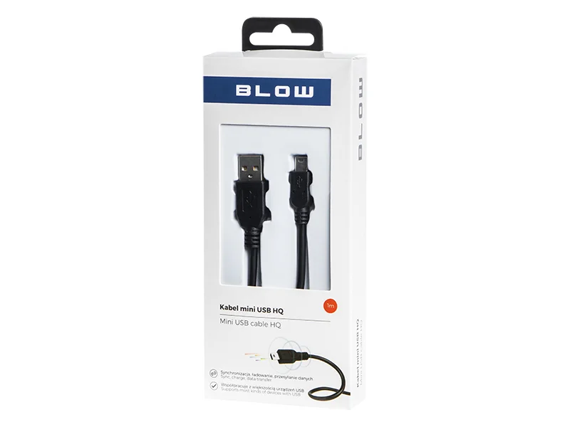 Liga&ccedil;&atilde;o Usb a - Mini B 1m Blister