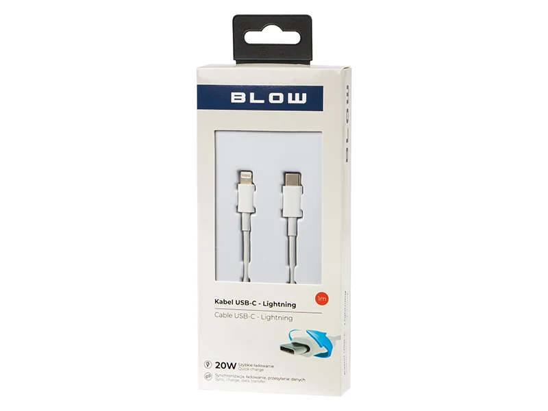 Ligação Usb-C -iPhone 1m Branco