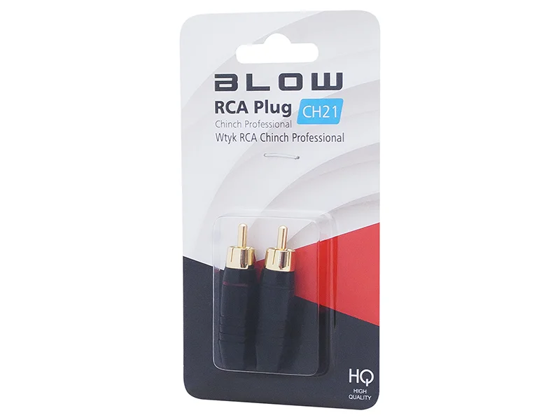 Wtyk Rca Cinch Ch21 Profissional Sr6mm