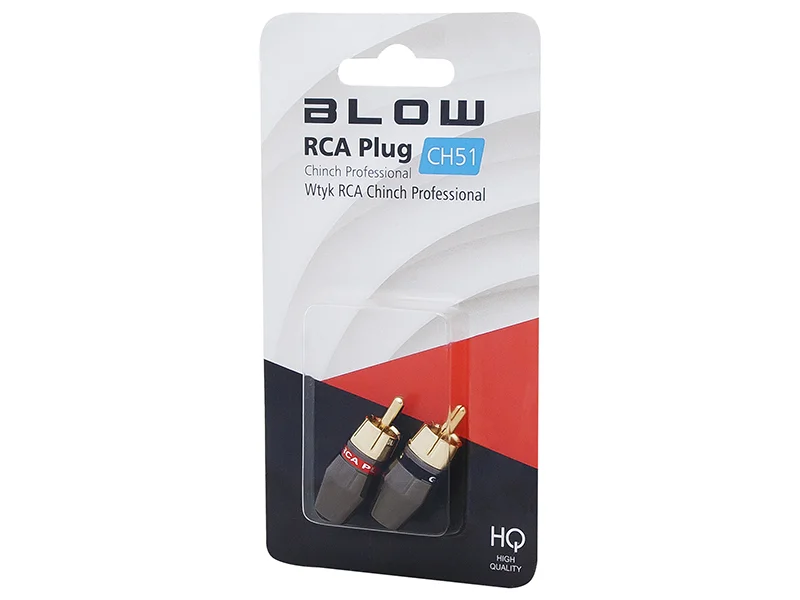 Wtyk Rca Cinch Ch51 Profissional Sr6mm