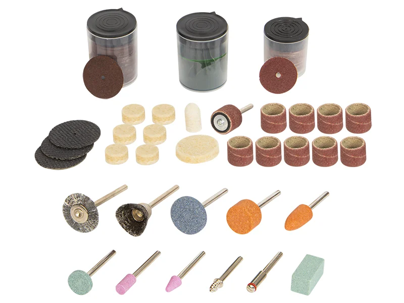 Conjunto de mini-brocas com fonte de alimentação