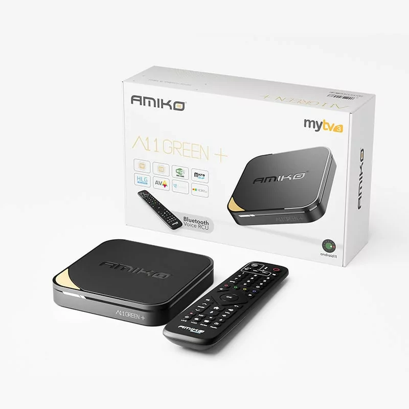Box IPTV Amiko A11 Green+ 2GB/16GB MyTV3