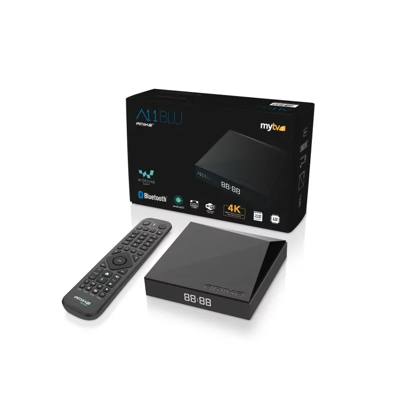 Box IPTV Amiko A11 Blu 2GB/16GB MyTV3