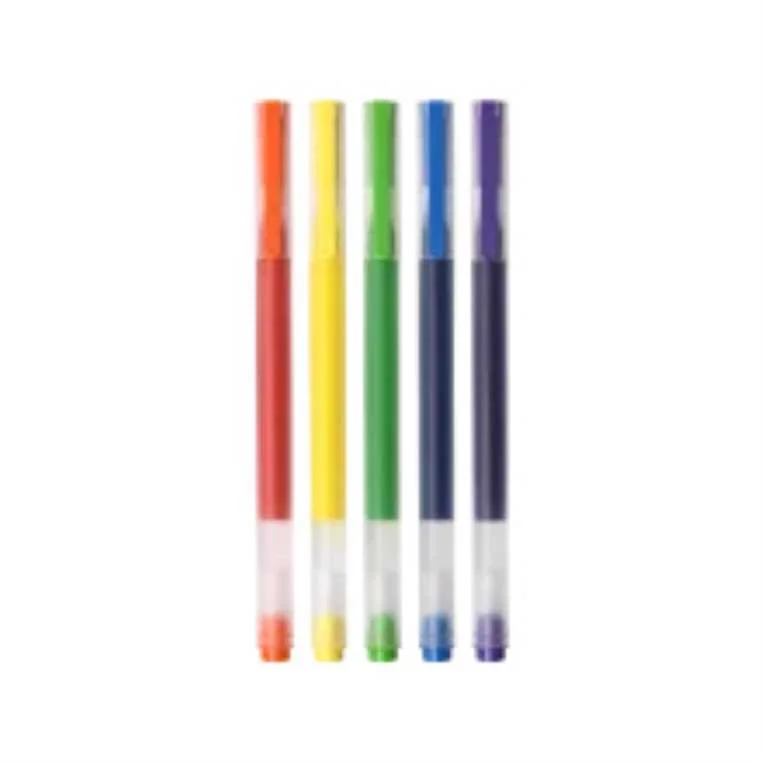 Boligraph Gel Xiaomi Highcapacity 5 Uds 5 Colo