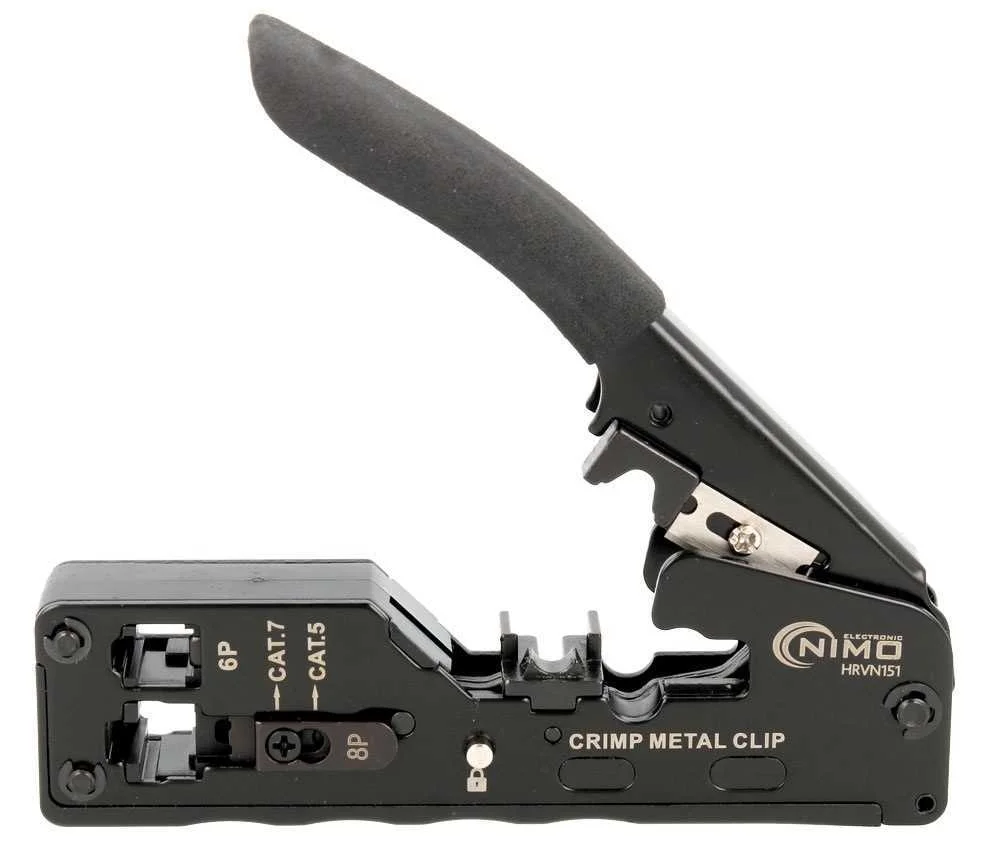 M&aacute;quina de Cravar Modular Rj11/12 e Rj45