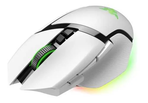 Rato Razer Basilisk V3 Pro 35k Branco (Rz01-0524