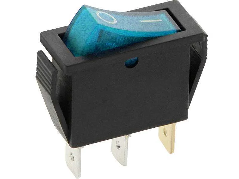 Interruptor Mk111 Azul 12v Iluminado
