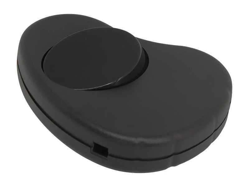Interruptor de botão de pressão Pn30 Preto 230v