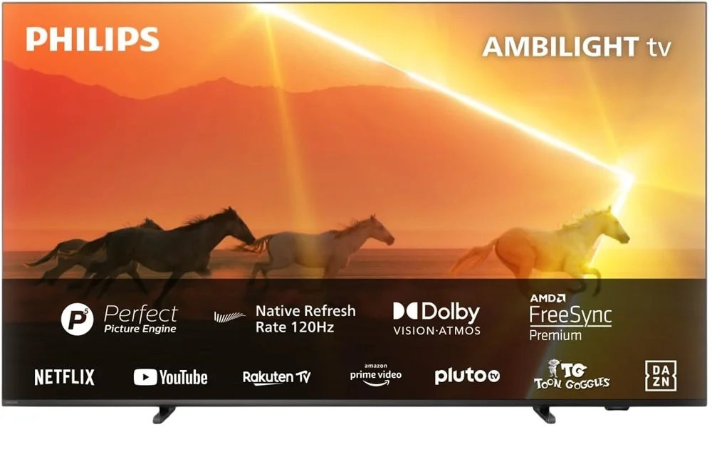 Tv Philips 55" The Xtra 55pml9008/12 Mini LED Ultrahd Hdr10+ 4k Smart Tv