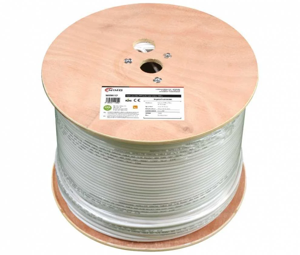 Cabo de Dados Ftp Cca Cat5e Awg23 Interior Cinzento 10