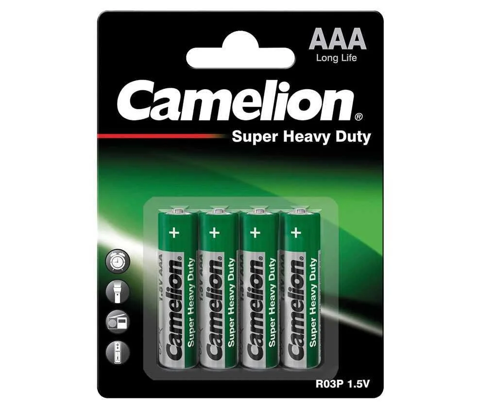 Pilha Salina Camelion R03/Aaa