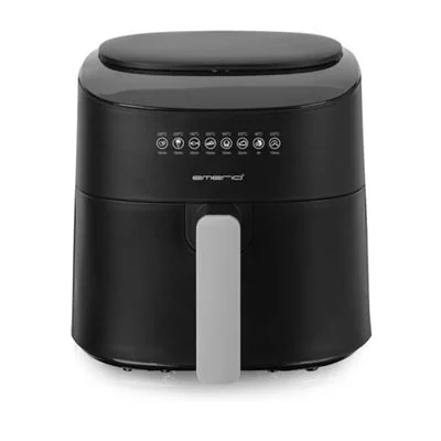 Emerio Heißluftfritteuse, Smart Fryer, 4,5l,Schwarz,Cool T