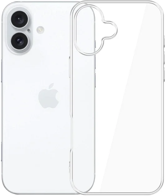 Capa Transparente 3mk Eco Pro para Apple iPhone 16