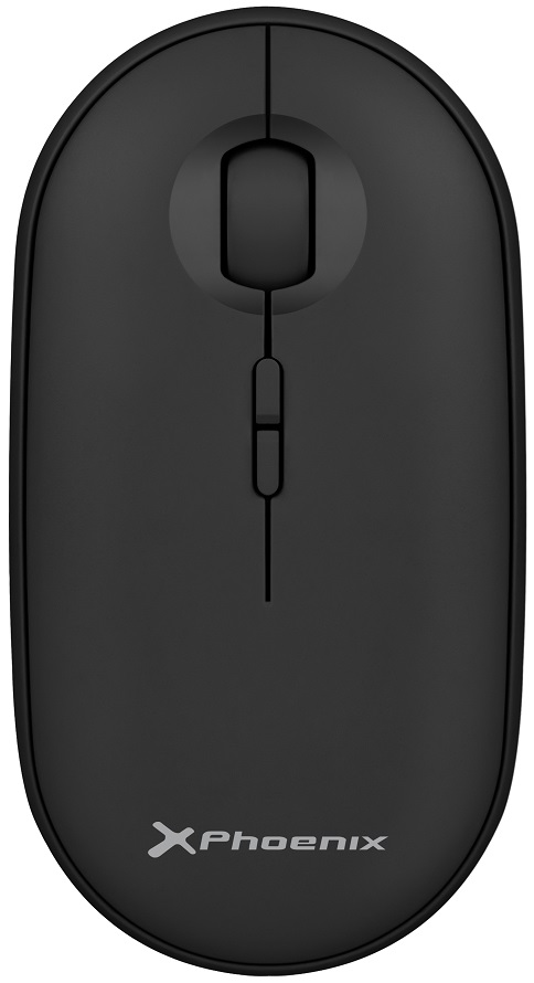 Rato Óptico S/ Fios 1600dpi Preto - Phoenix