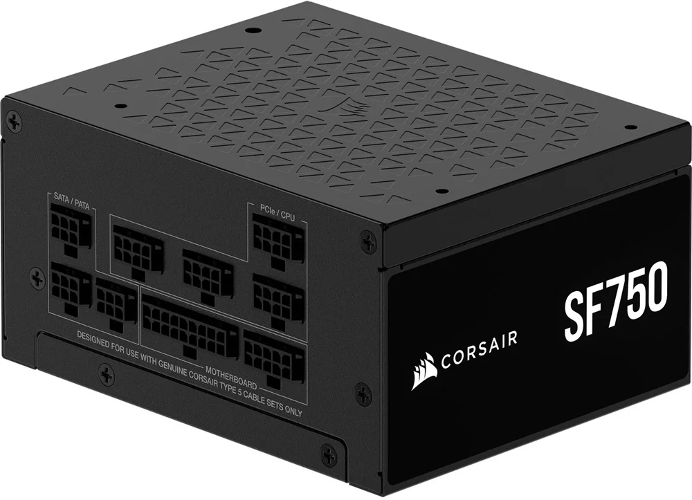 Fonte de Alimenta&ccedil;&atilde;o Sfx Sf750 750w 80+ Platinum Preto - Corsair