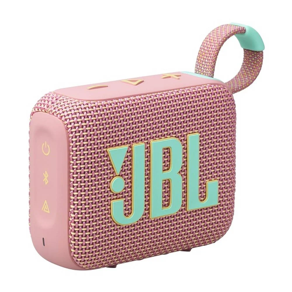 Coluna Portátil JBL Go4 Bluetooth 5.3 Rosa