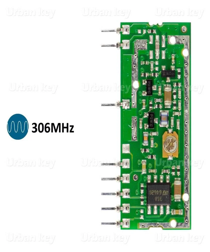 Modulo De Rececao De Radio Para A Frequencia 306M.
