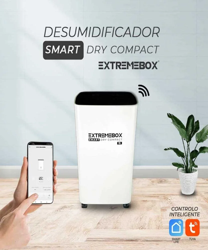 Desumidificador Inteligente Extremebox Smart Dry 12l/D