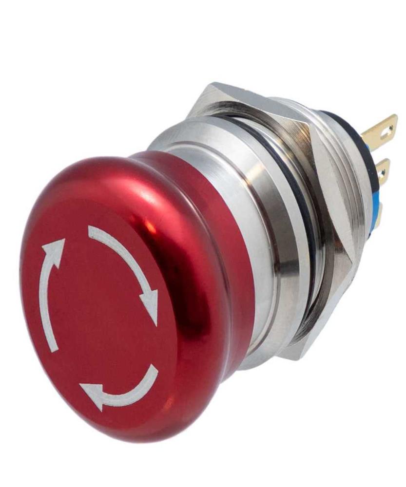 Rolha de Emergência Cogumelo 245mm, Aço Inoxidável 19mm