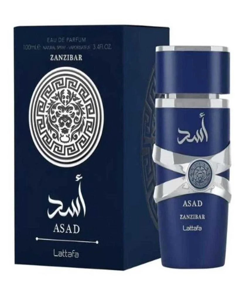 Lattafa Asad Zanzibar Eau de Parfum 100ml Vaporiz.