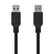 Cable Aisens Usb 3.0 Tipo A/M-A/M Negro 2.0m