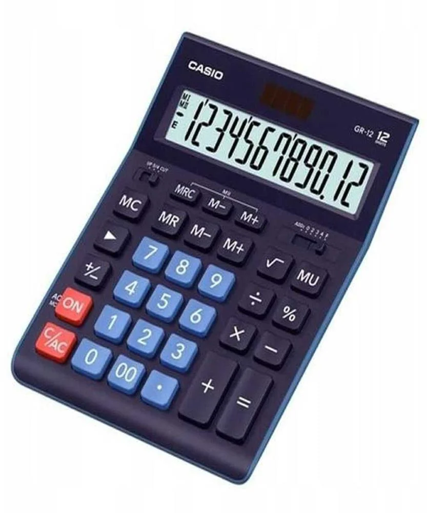 Calculator Casio  Gr12cbuwep (34,7 X 155 X 209 Mm )