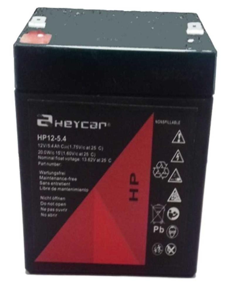 Bateria 12v 5,4ah Heycar Hp 90x70x101/107 L X