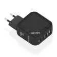 Cargador Aisens Gan 100w 3xusb-C Pd3.0 Qc4.0 1xus.
