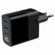 Gembird Gan 3 Port Usb Fast Charger Y 30