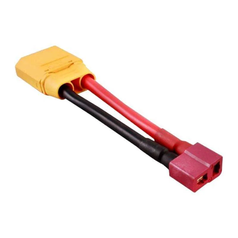Gens Ace Deans?t?female To Xt90 Male Adapter, Awg#12 60mm