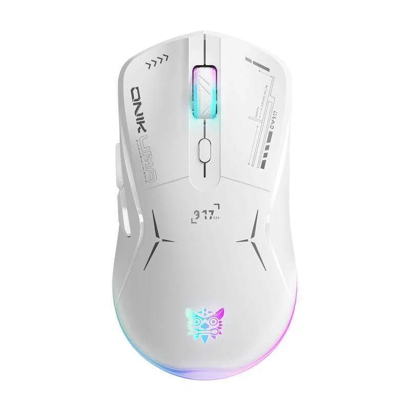 Rato para Jogos com Fios Onikuma Cw917 Branco